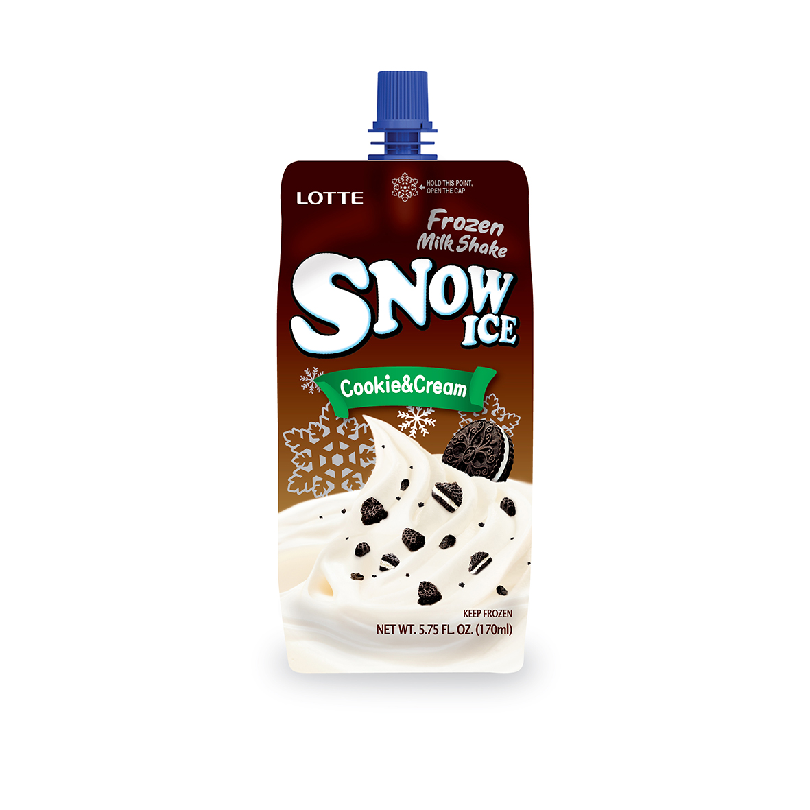 Snow ice cookie shake MCBC