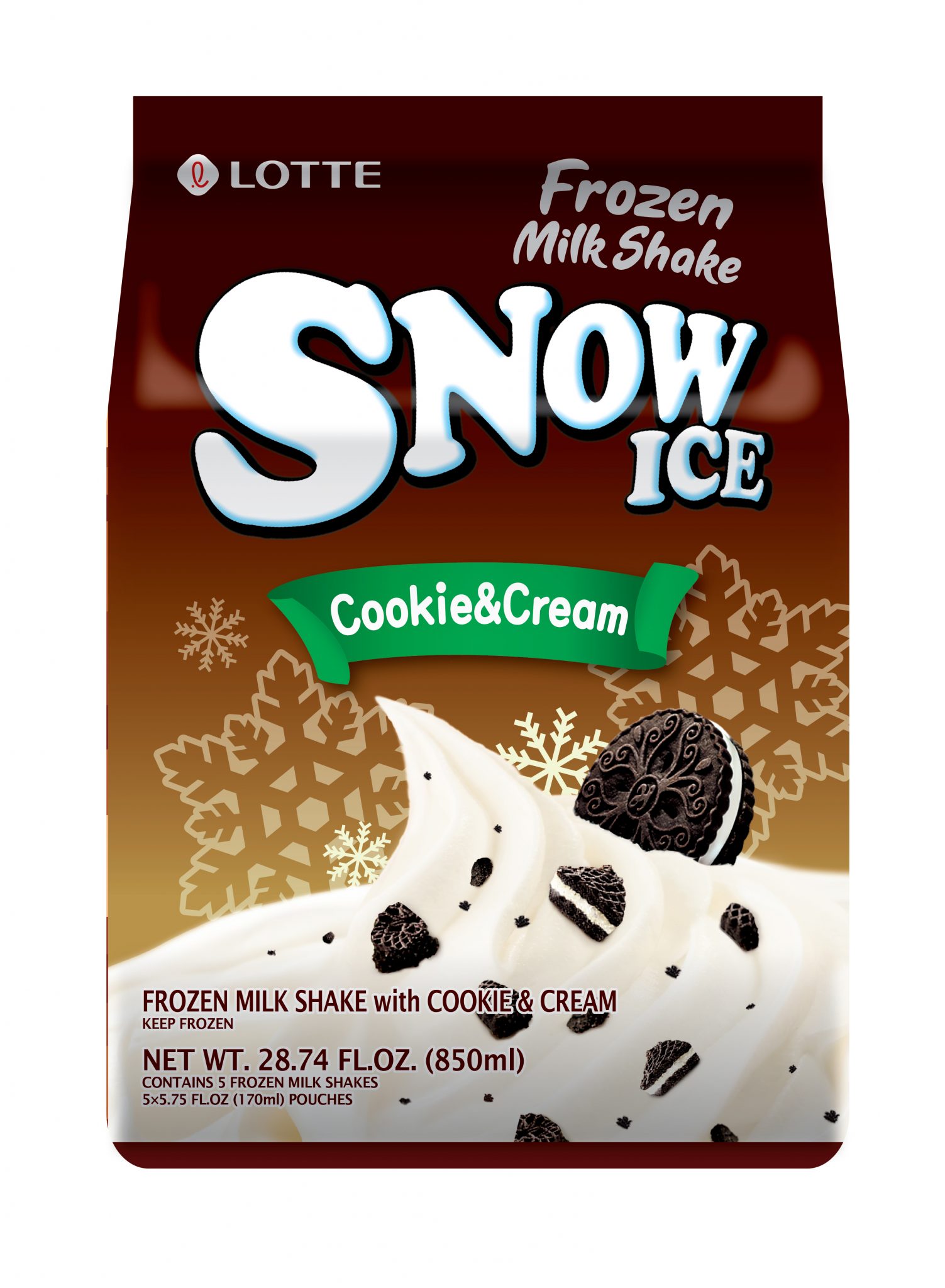 Snow ice cookie shake MCBC